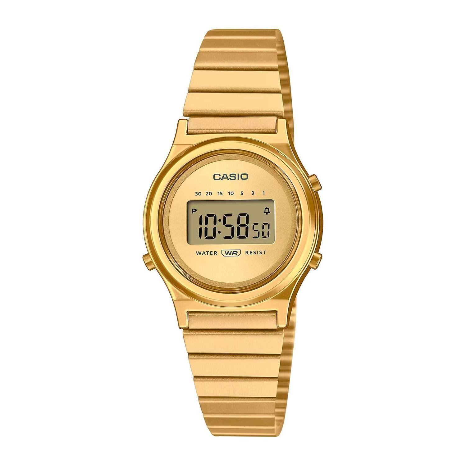 Reloj CASIO LA700WEG-9ADF Resina/Cromado Mujer Dorado-0