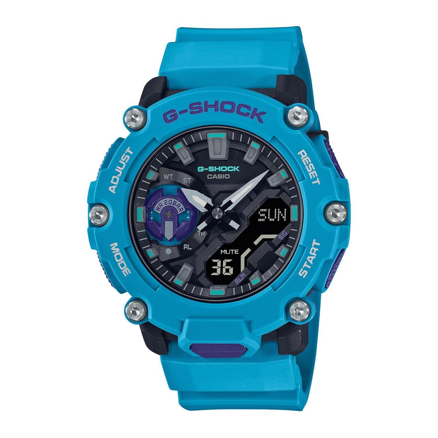Reloj G-SHOCK GA-2200-2ADR Resina Hombre Turquesa-0