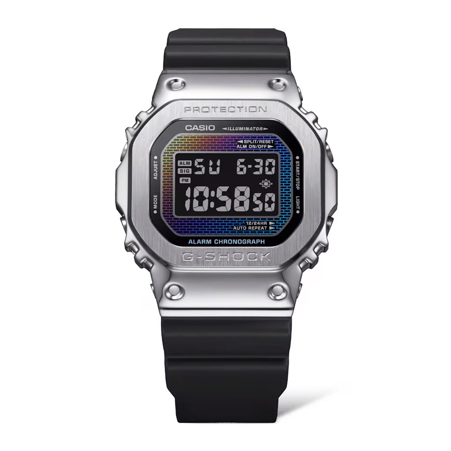 Reloj G-SHOCK GM-5600RW-1DR Resina/Acero Hombre Plateado-1