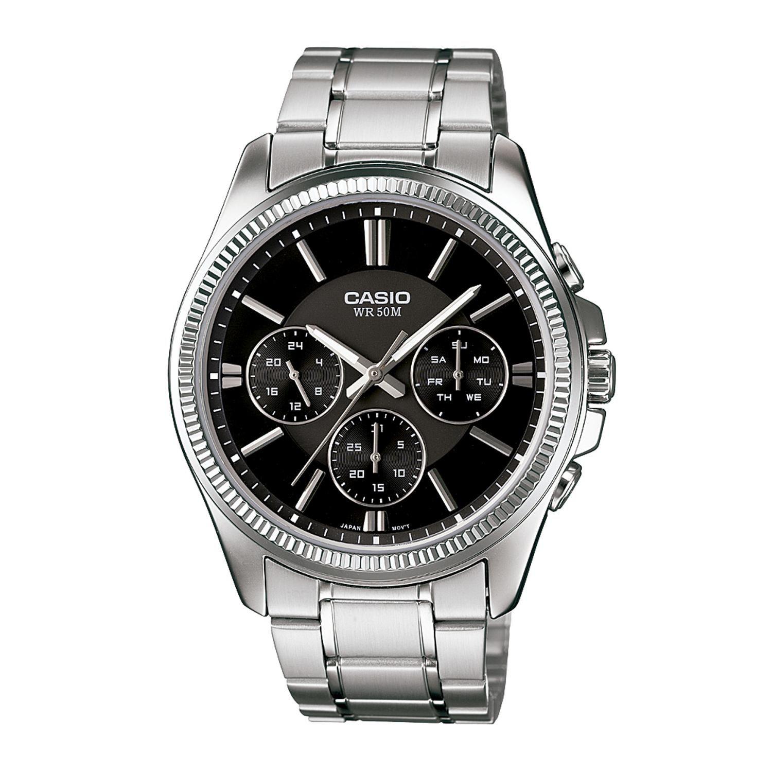Reloj CASIO MTP-1375D-1AVDF Acero Hombre Plateado-0