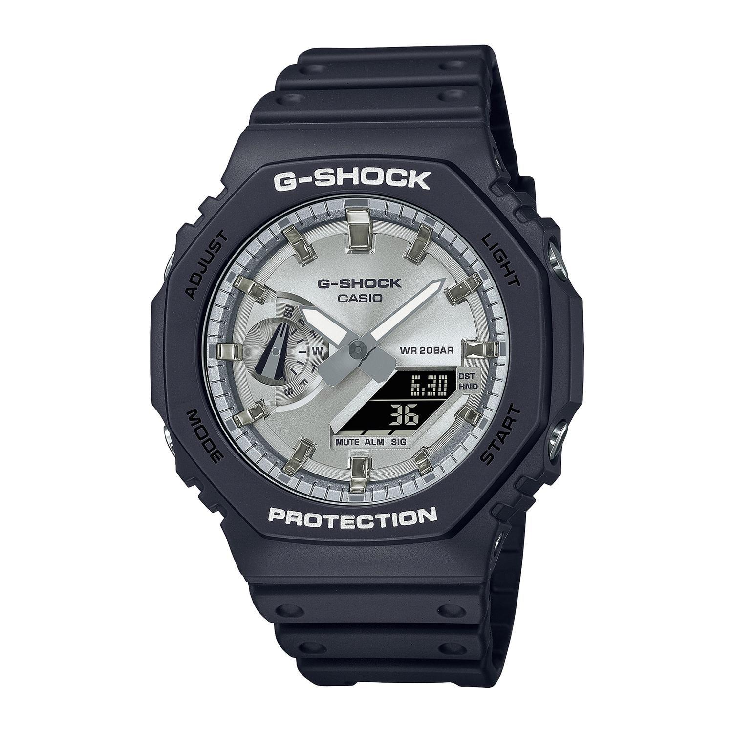 Reloj G-SHOCK GA-2100SB-1ADR Carbono/Resina Hombre Negro-0