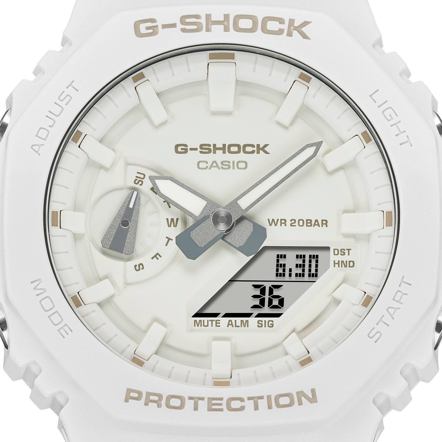Reloj G-SHOCK GA-2100-7A7DR Carbono/Resina Hombre Blanco-2