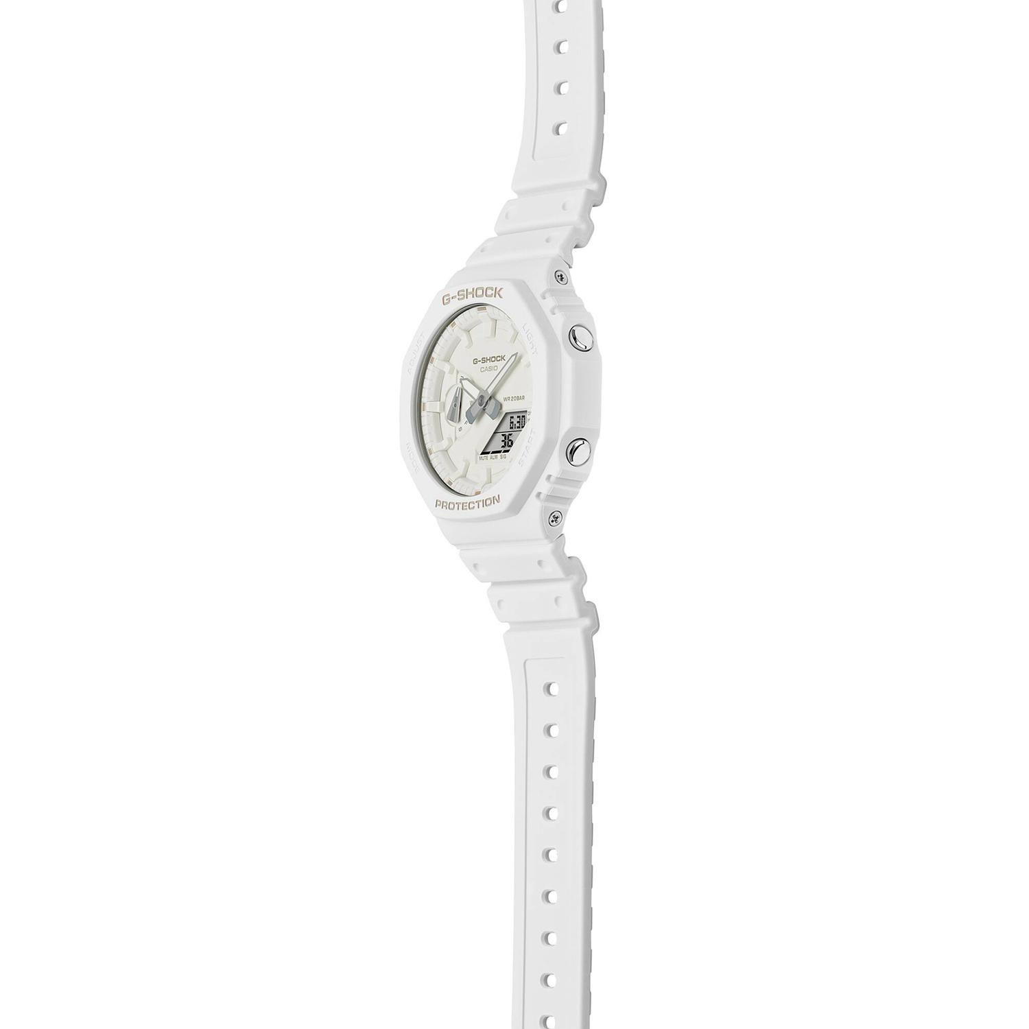 Reloj G-SHOCK GA-2100-7A7DR Carbono/Resina Hombre Blanco-3