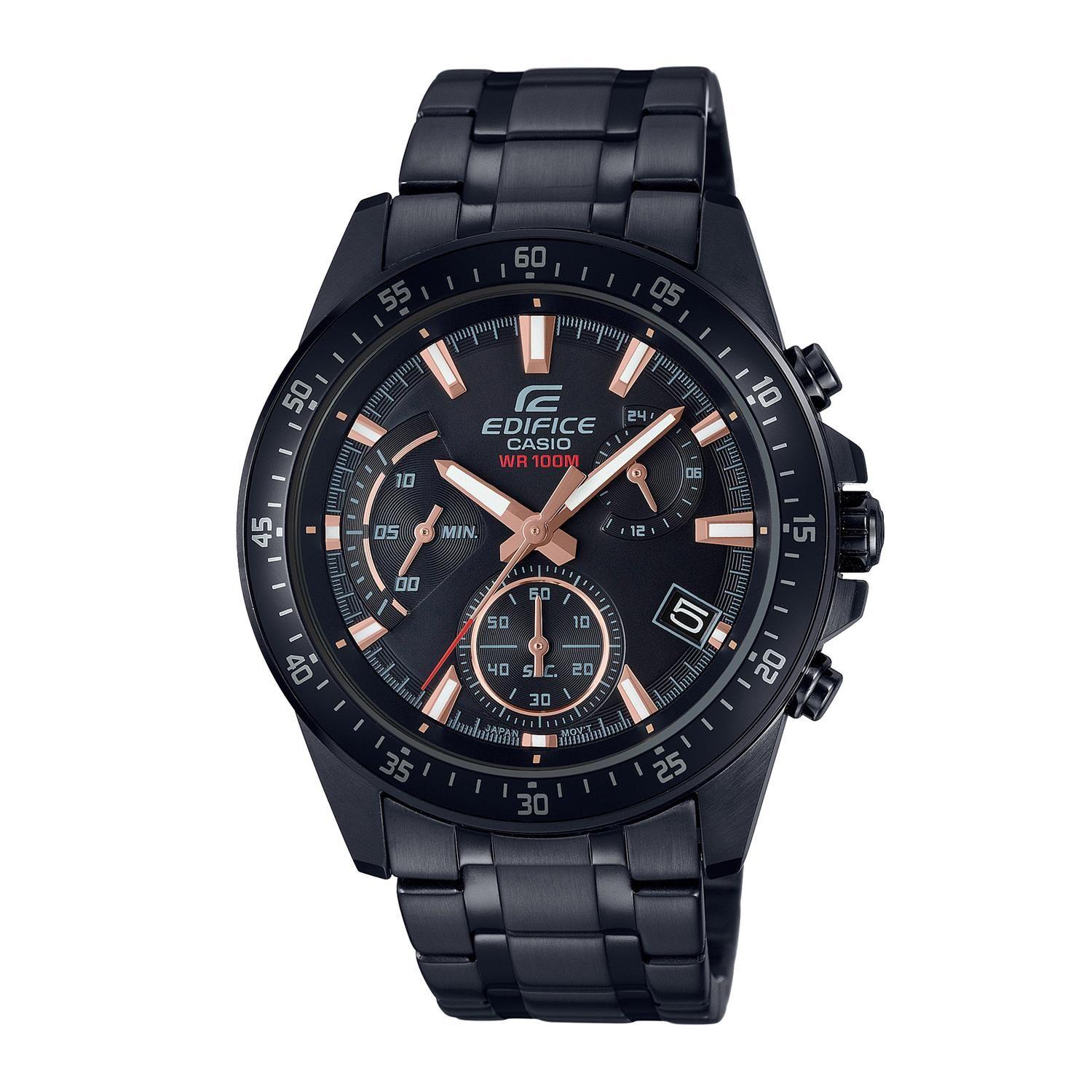 Reloj EDIFICE EFV-540DC-1BVUDF Acero Hombre Negro-0