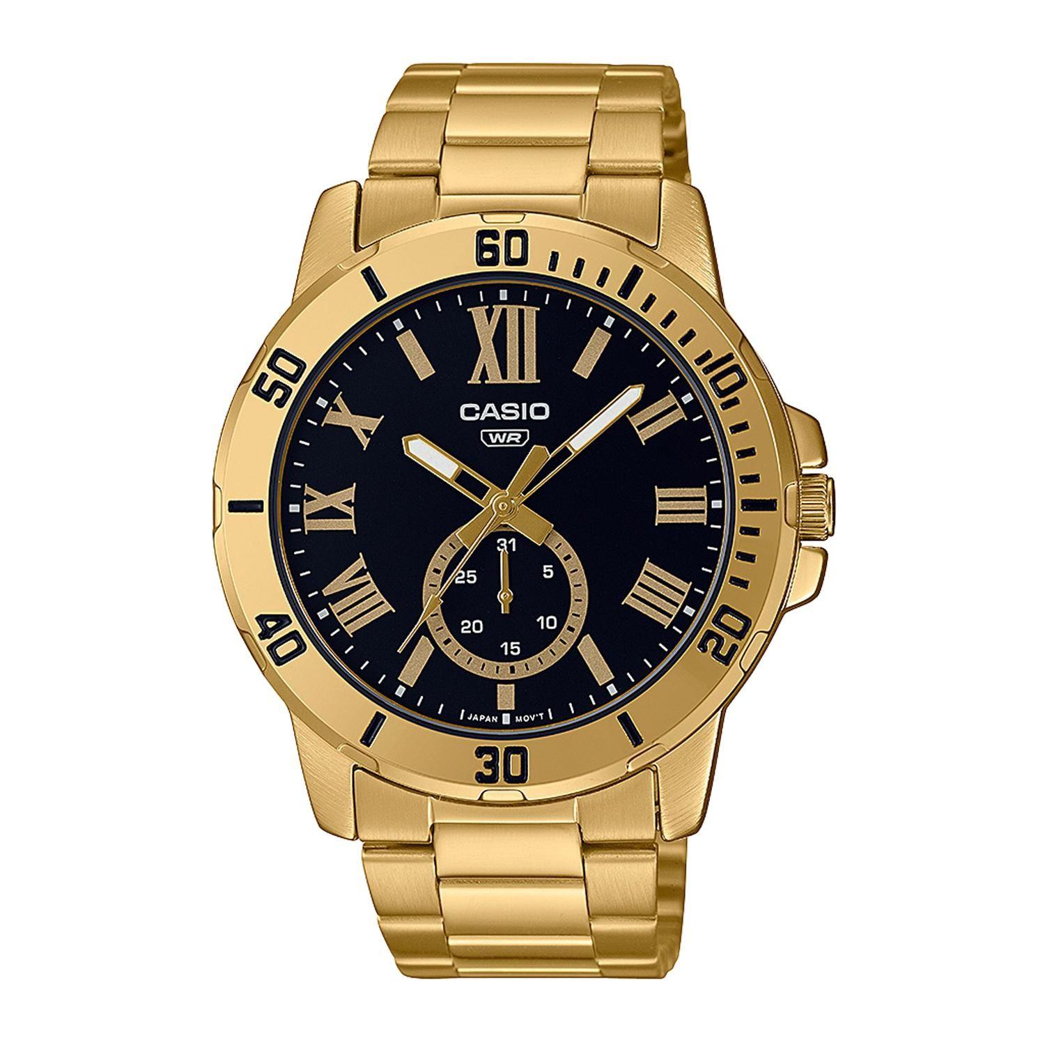 Reloj CASIO MTP-VD200G-1BUDF Acero Hombre Dorado-0