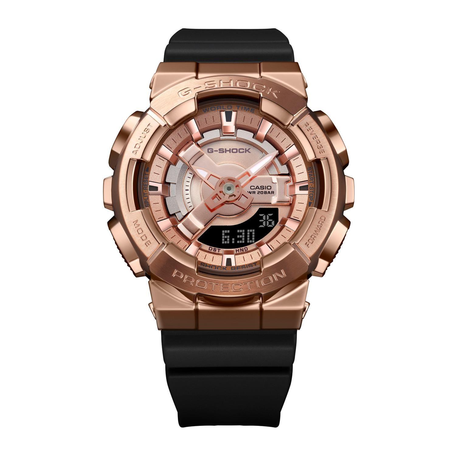 Reloj G-SHOCK GM-S110PG-1ADR Resina/Acero Mujer Oro Rosa-1