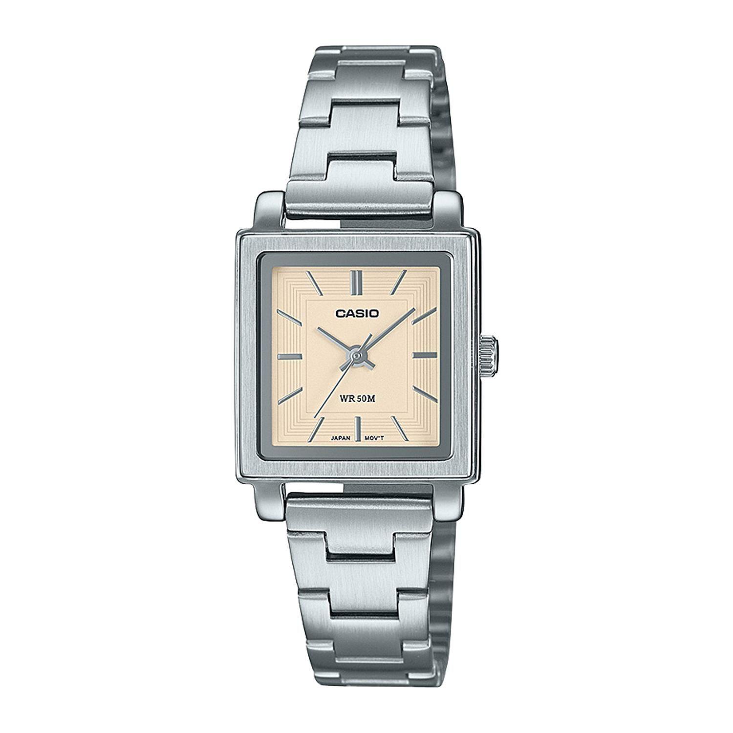 Reloj CASIO LTP-E176D-4AVDF Acero Mujer Plateado-0