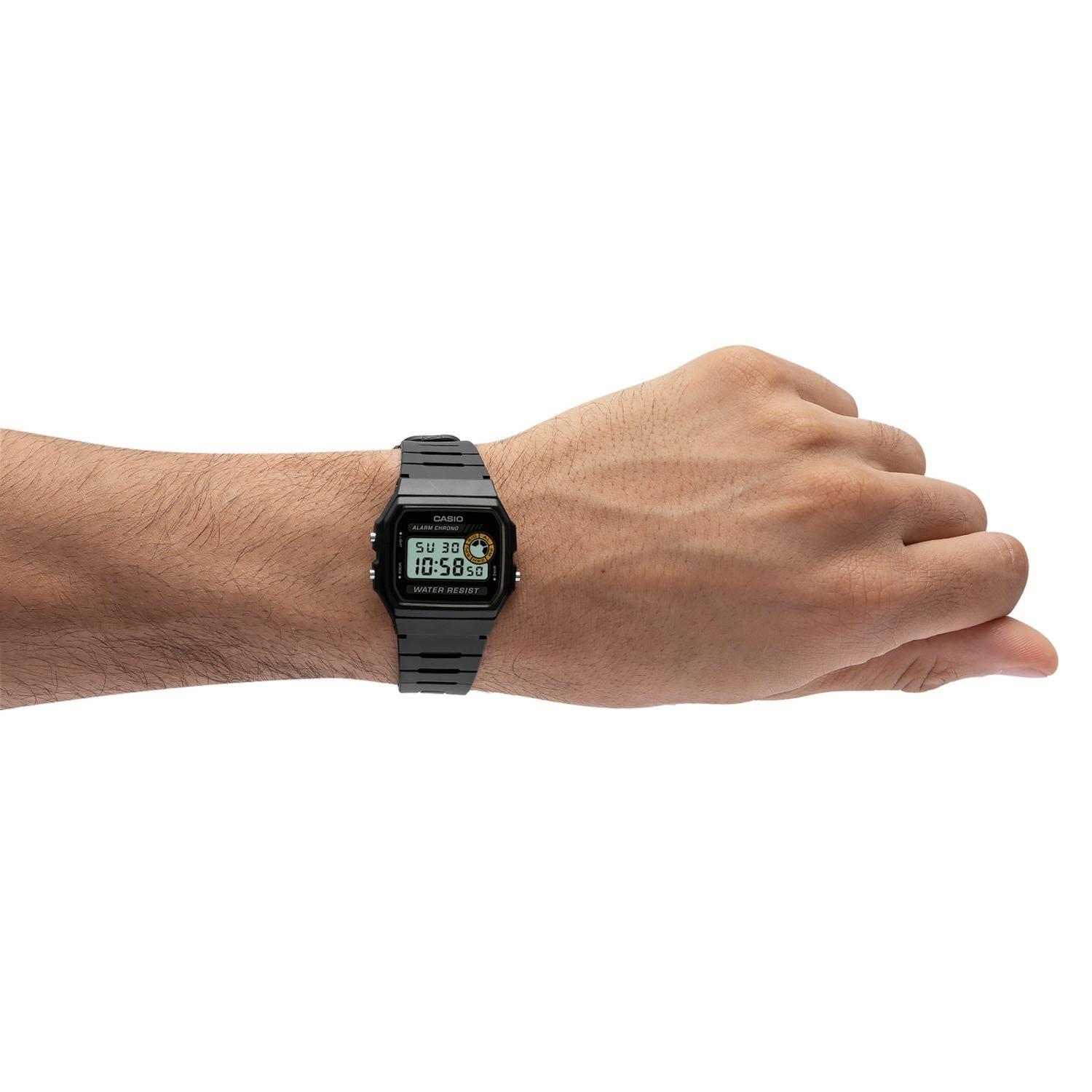 Reloj CASIO F-94WA-8DG Resina Juvenil Negro-3