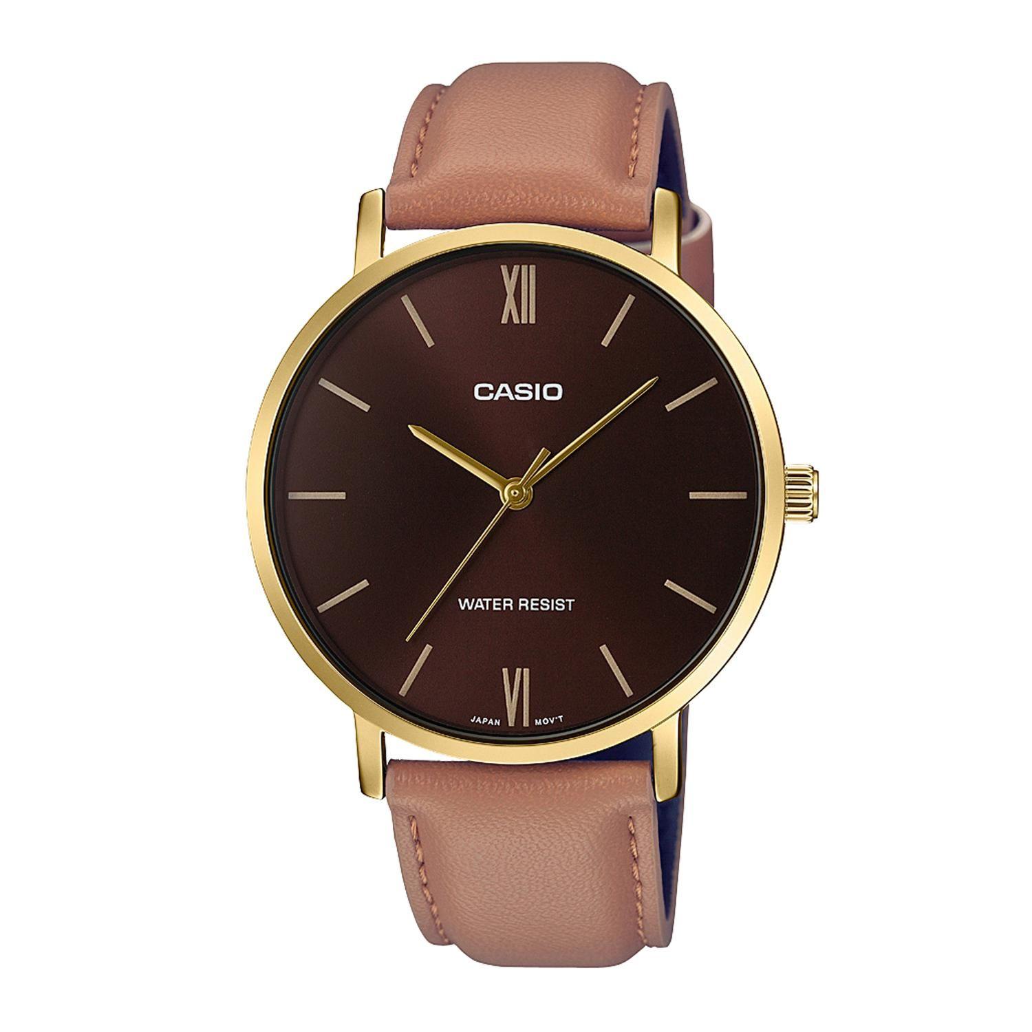 Reloj CASIO MTP-VT01GL-5BUDF Acero Hombre Dorado-0