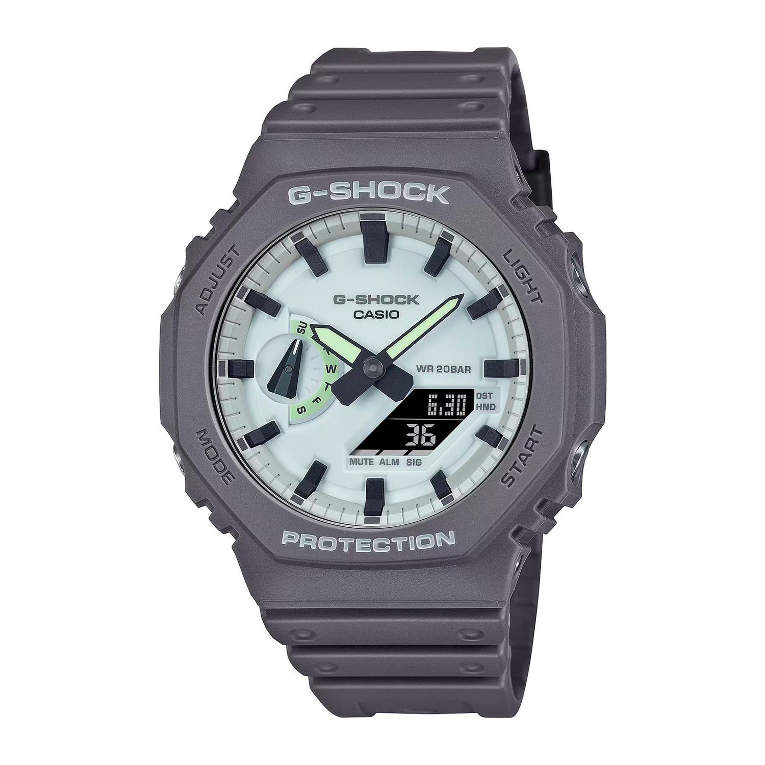 Reloj G-SHOCK GA-2100HD-8ADR Carbono/Resina Hombre Gris-0