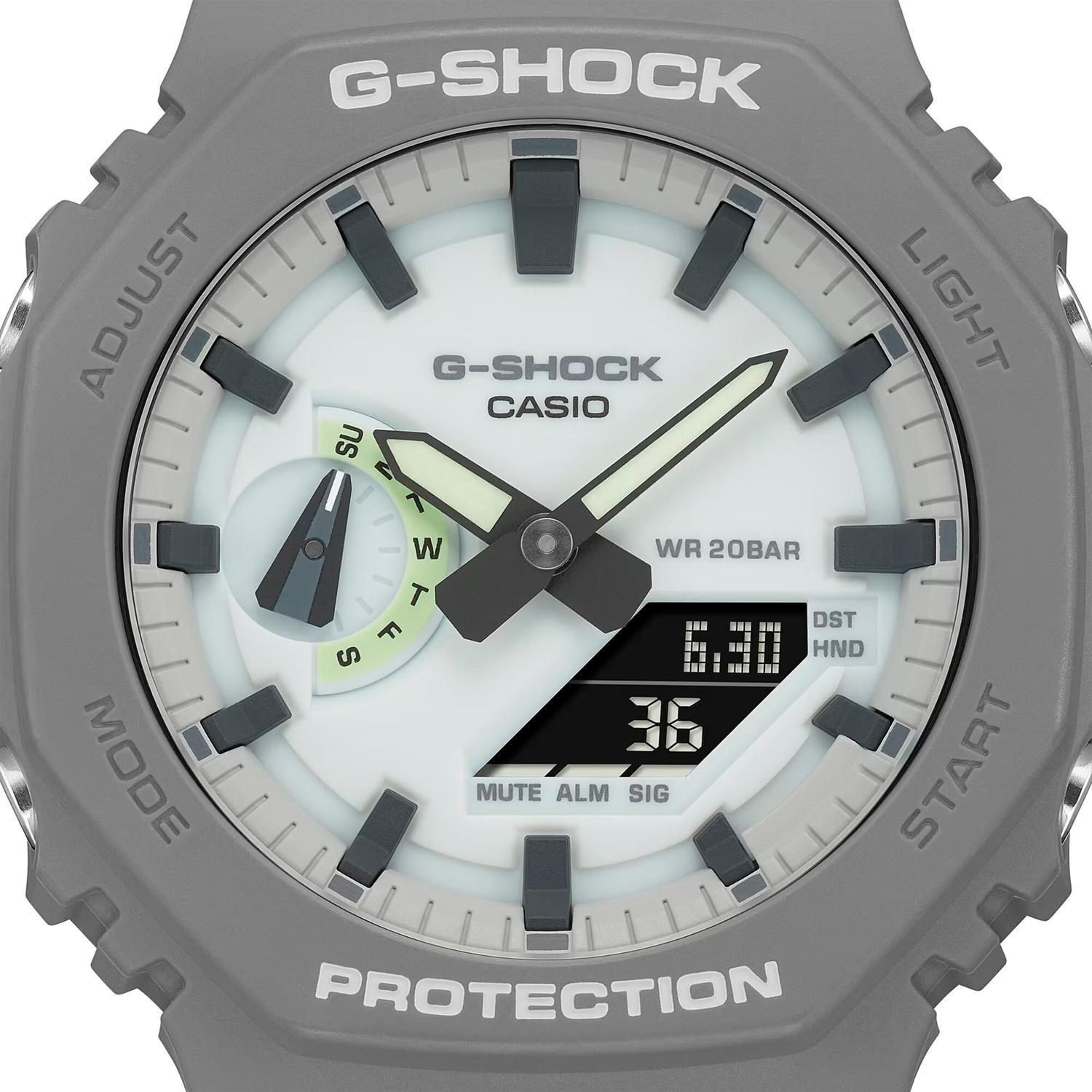 Reloj G-SHOCK GA-2100HD-8ADR Carbono/Resina Hombre Gris-2