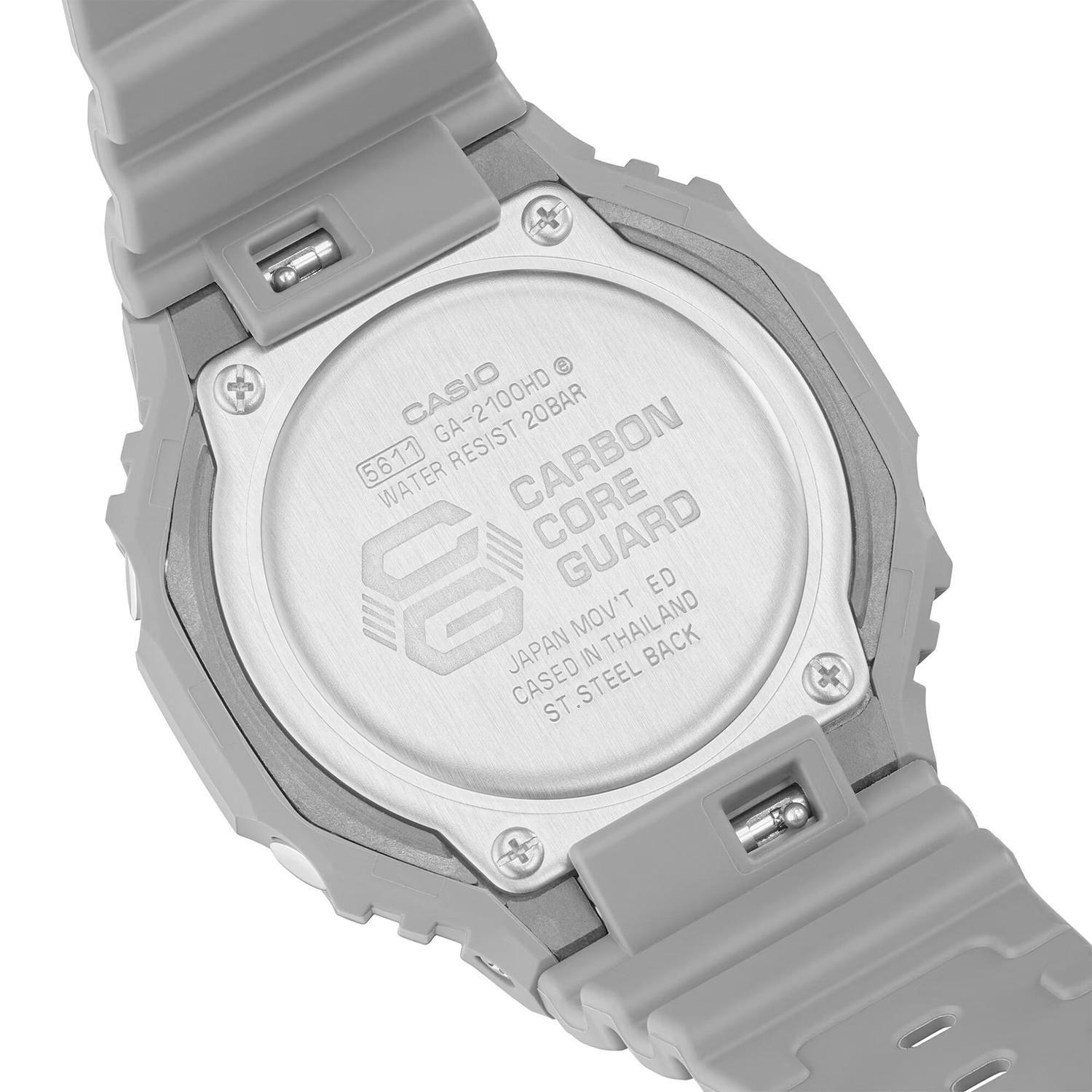 Reloj G-SHOCK GA-2100HD-8ADR Carbono/Resina Hombre Gris-5