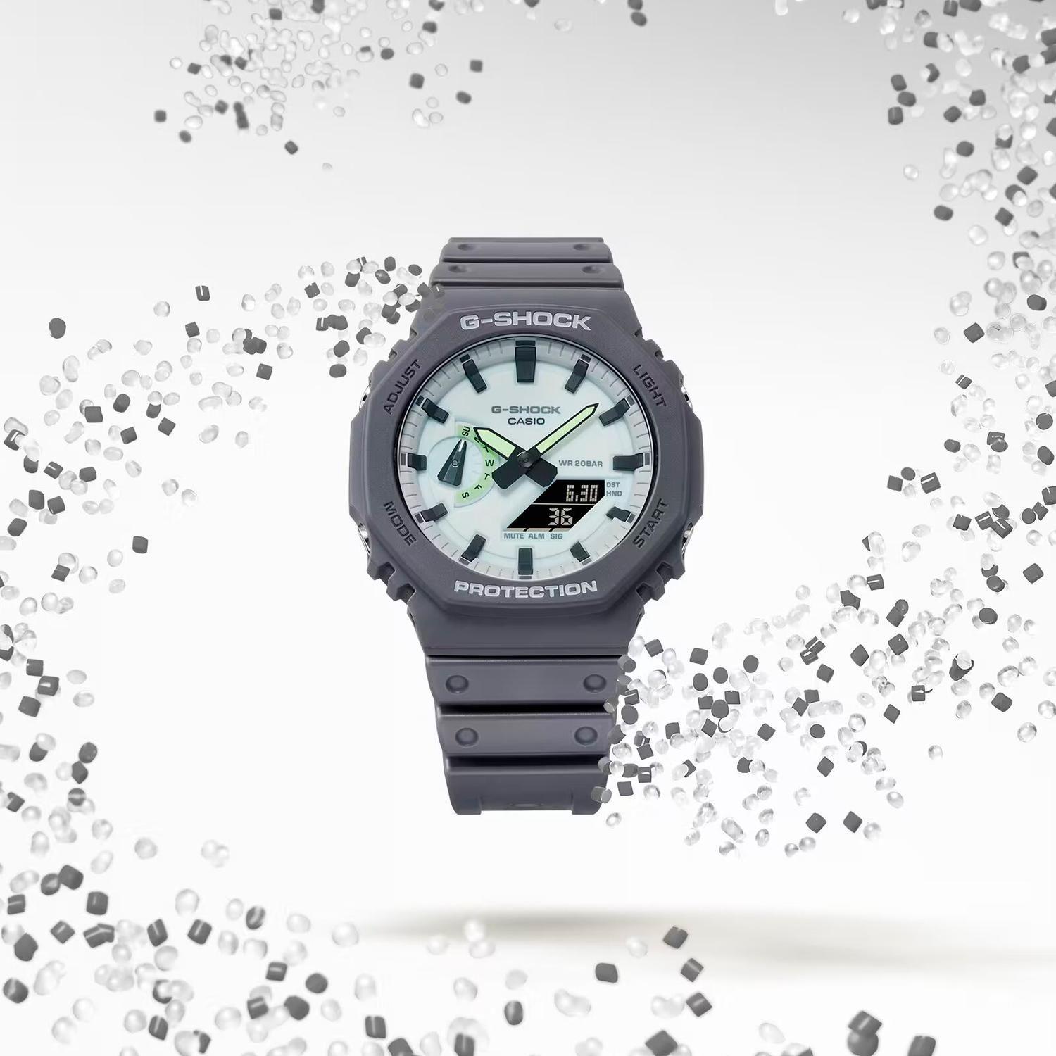 Reloj G-SHOCK GA-2100HD-8ADR Carbono/Resina Hombre Gris-8