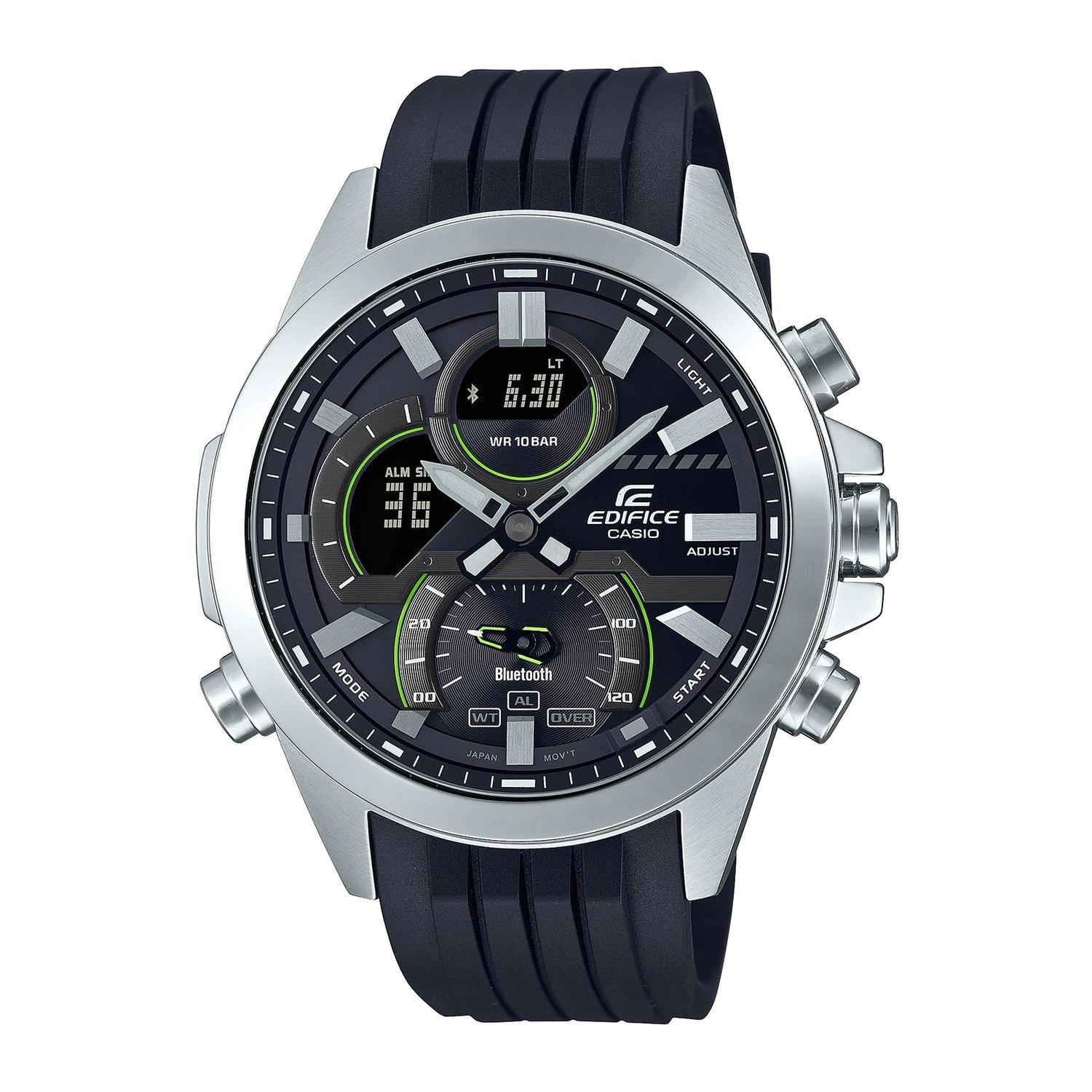 Reloj EDIFICE ECB-30P-1ADF Acero Hombre Plateado-0