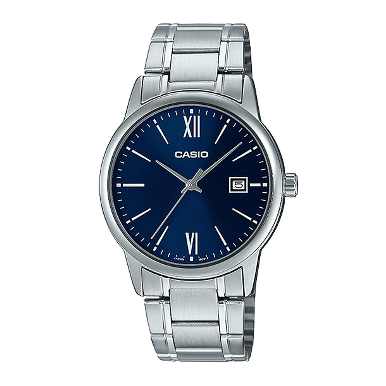 Reloj CASIO MTP-V002D-2B3UDF Acero Hombre Plateado-0