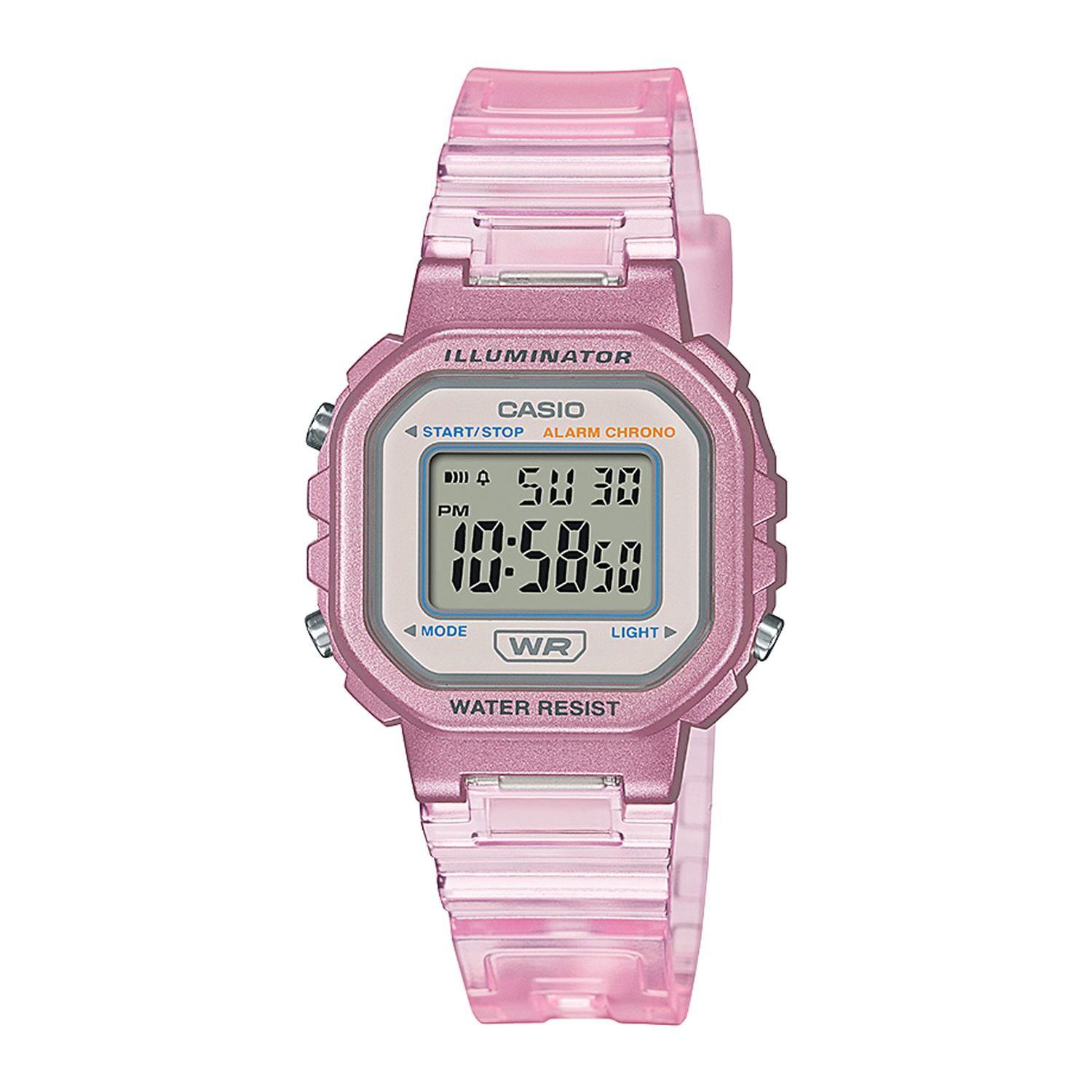 Reloj CASIO LA-20WHS-4ADF Resina Juvenil Rosado-0