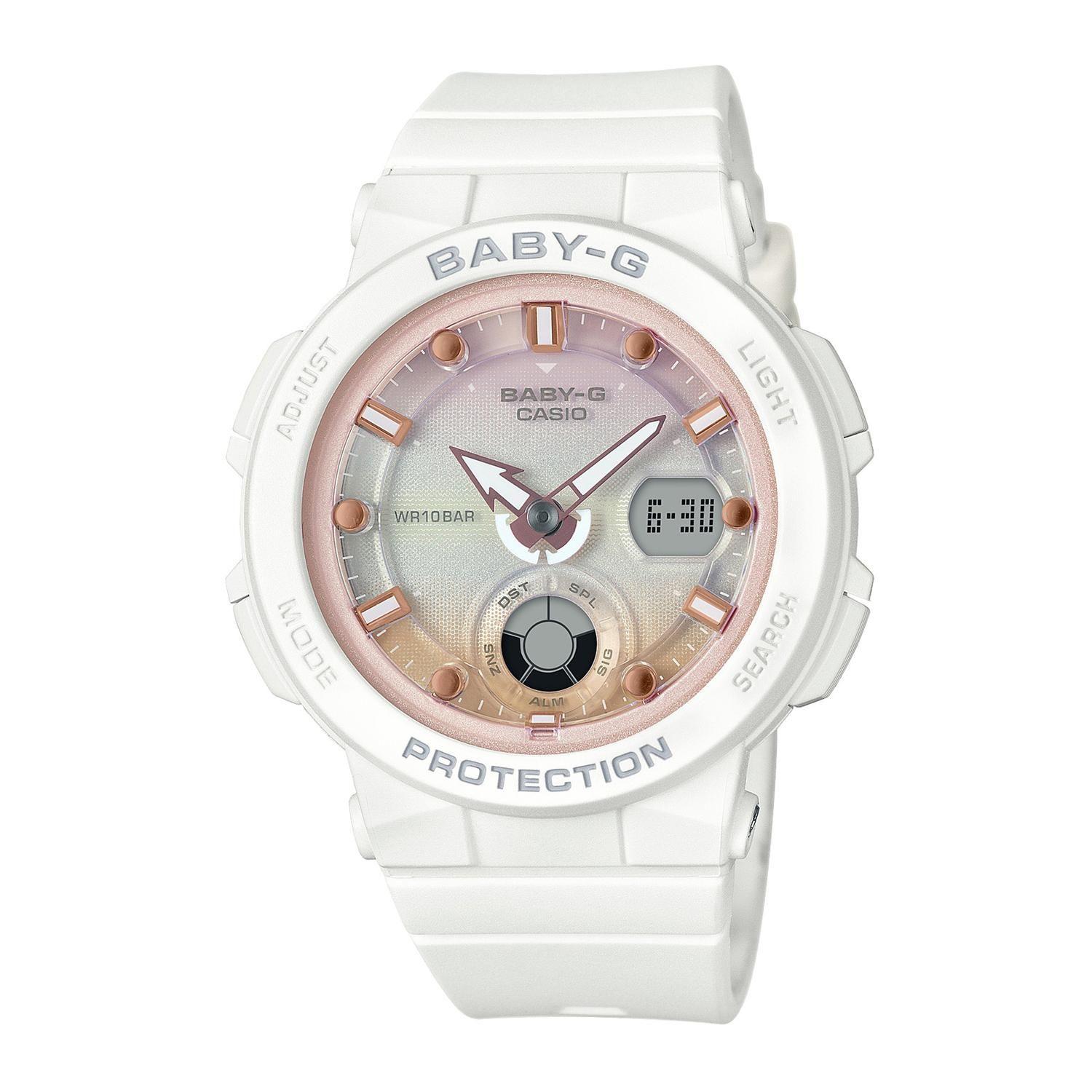 Reloj BABY-G BGA-250-7A2DR Resina Mujer Blanco-0