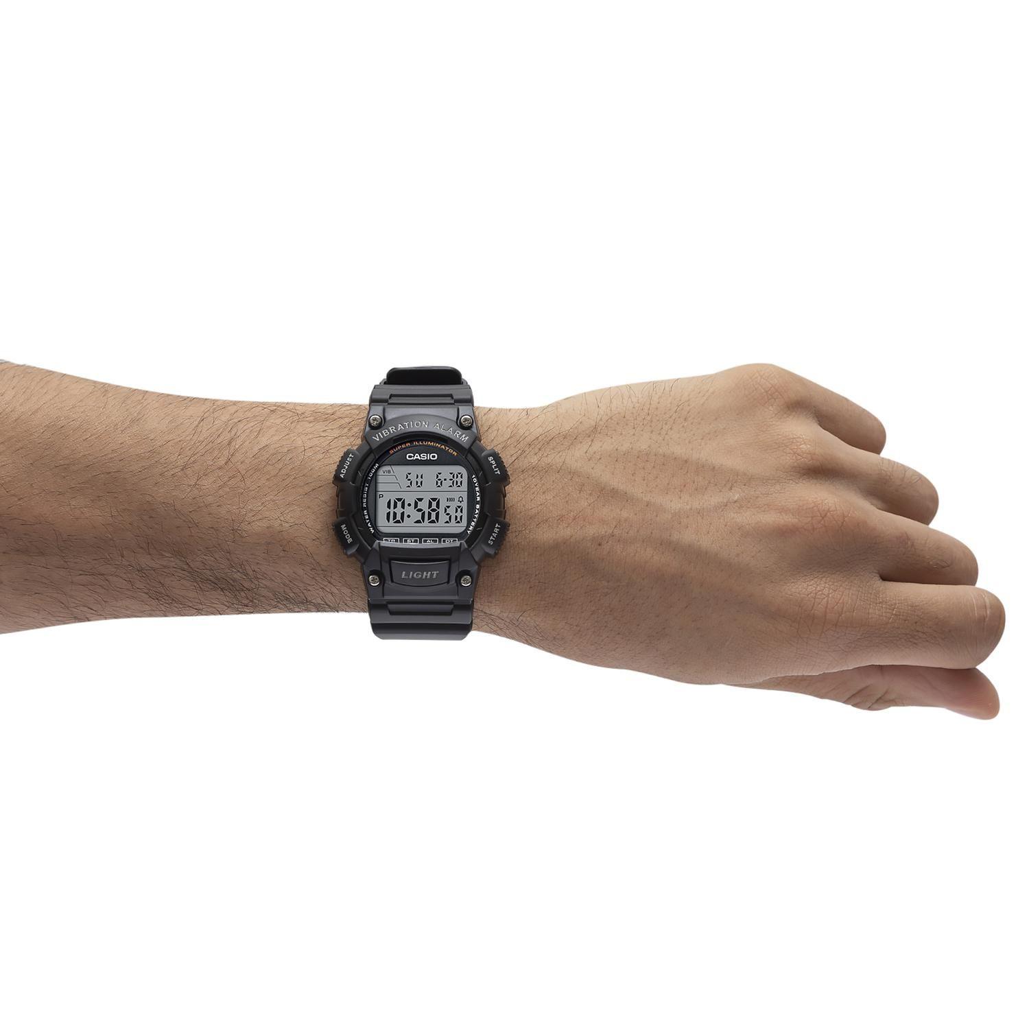 Reloj CASIO W-736H-1AVDF Resina Hombre Negro-3