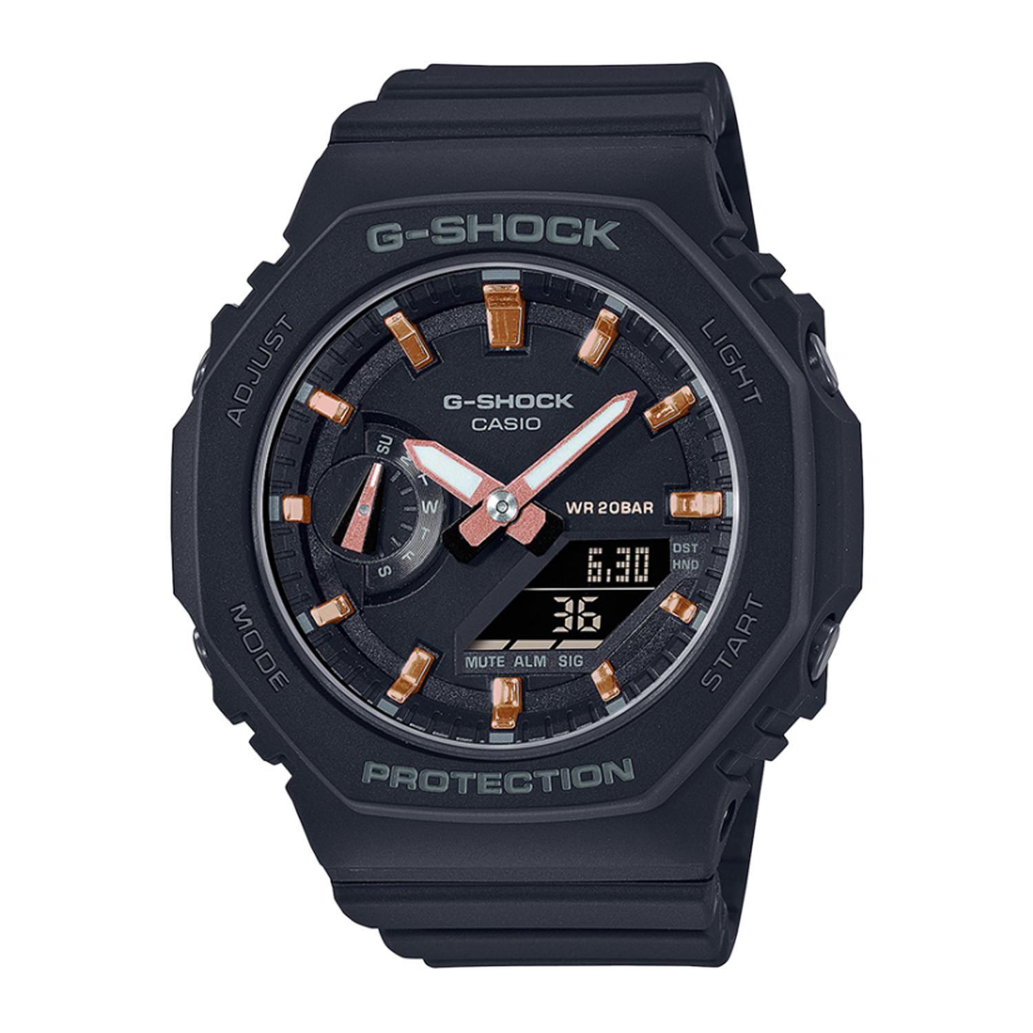 Reloj G-SHOCK GMA-S2100-1ADR Carbono/Resina Mujer Negro-0