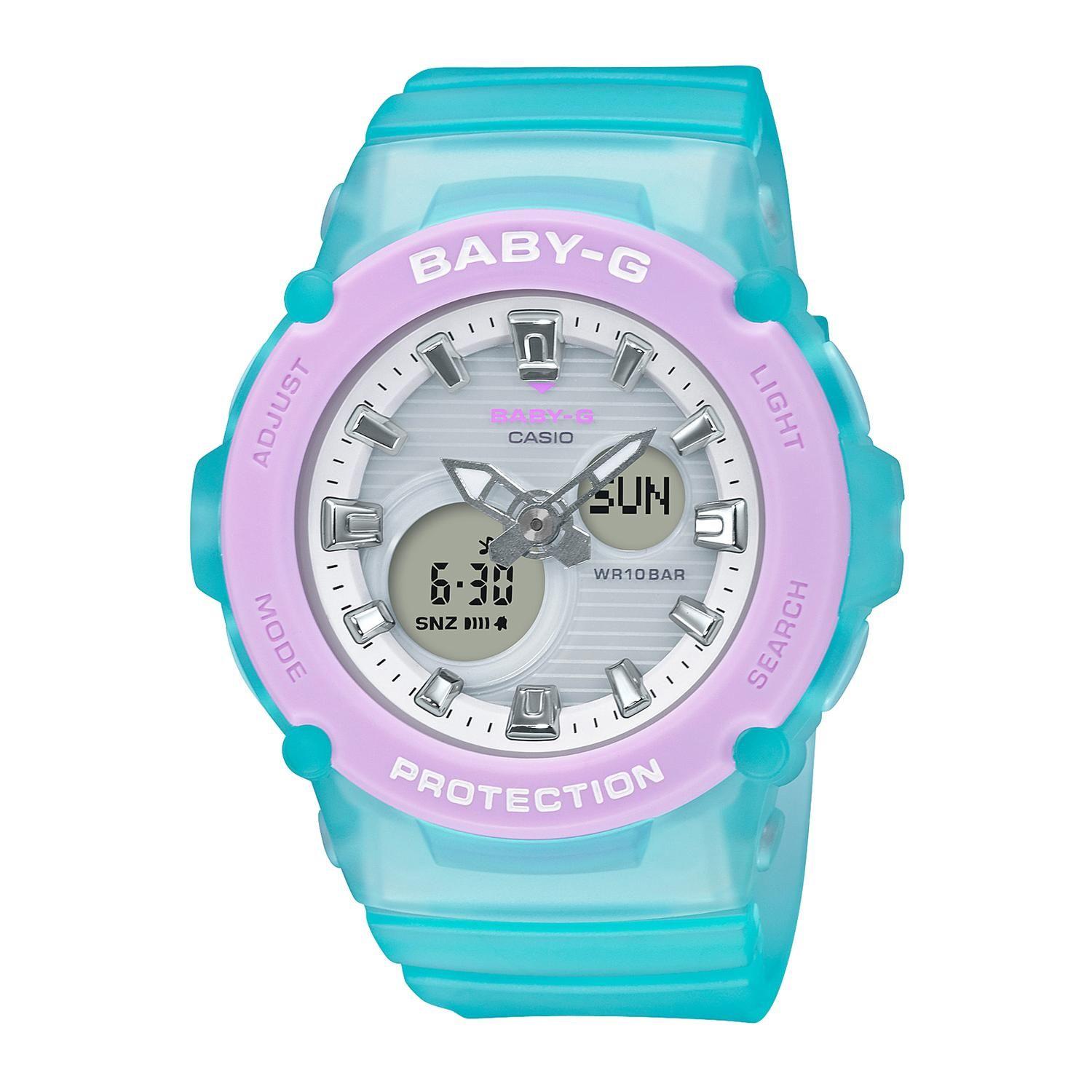 Reloj BABY-G BGA-270-2ADR Resina Mujer Celeste-0