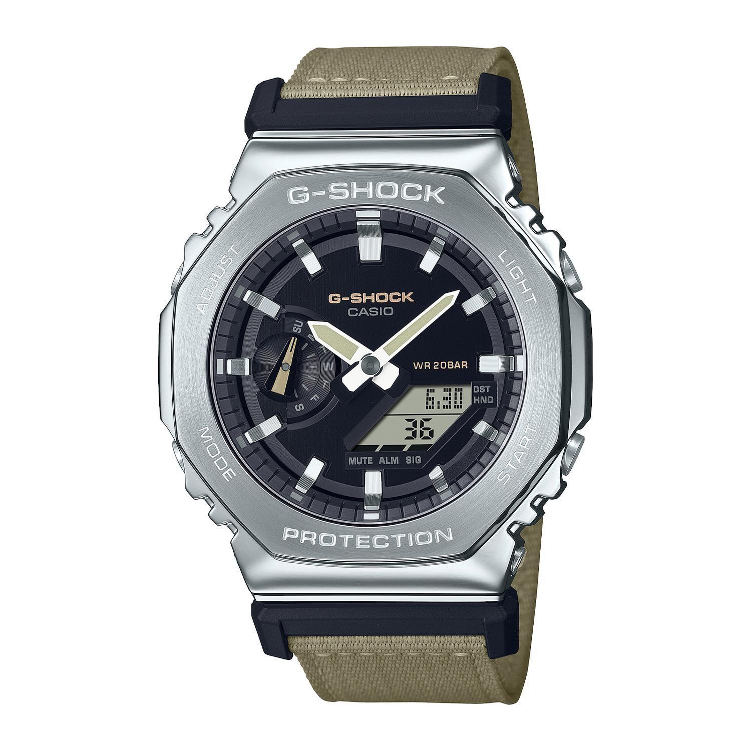 Reloj G-SHOCK GM-2100C-5ADR Resina/Acero Hombre Plateado-0