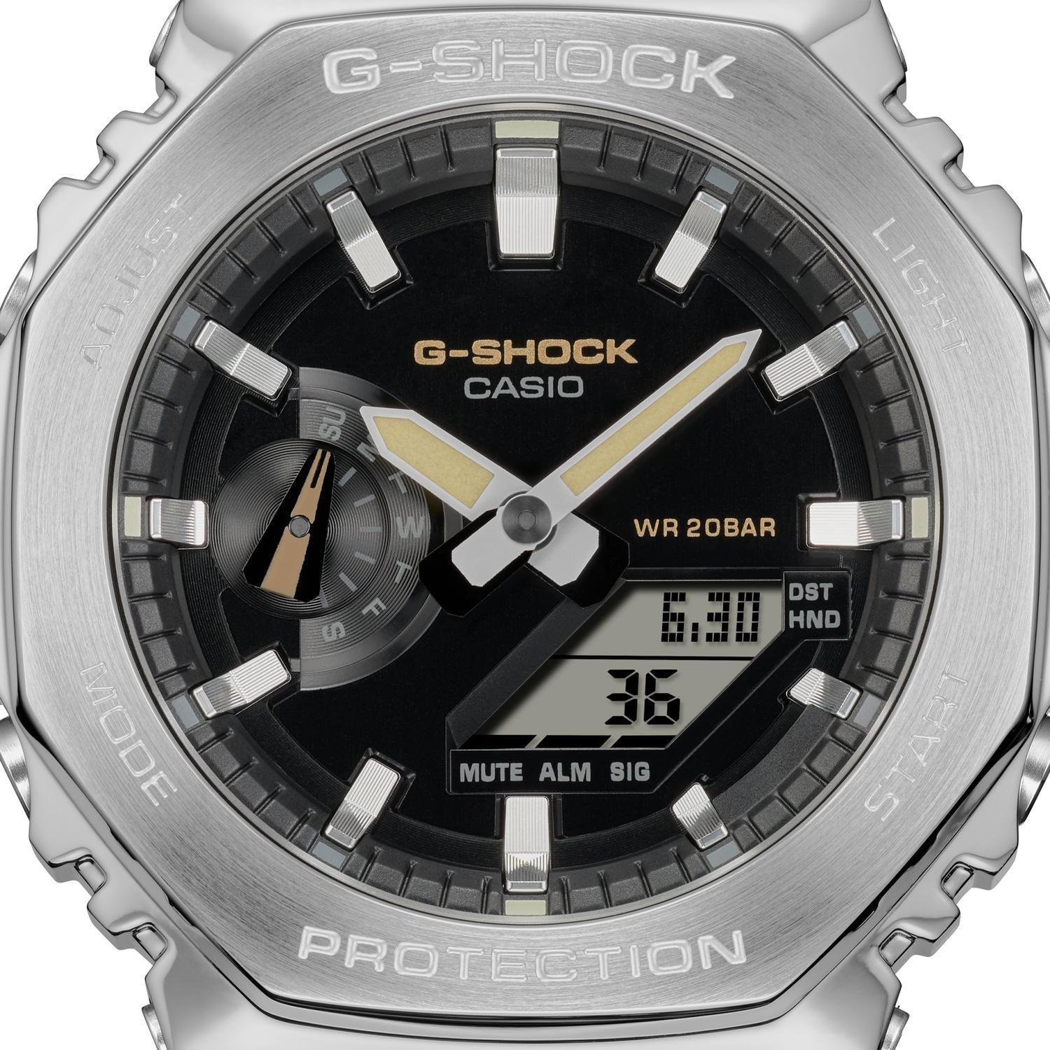 Reloj G-SHOCK GM-2100C-5ADR Resina/Acero Hombre Plateado-1