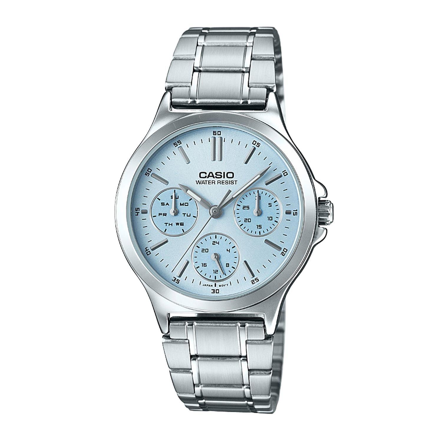 Reloj CASIO LTP-V300D-2AUDF Acero Mujer Plateado-0