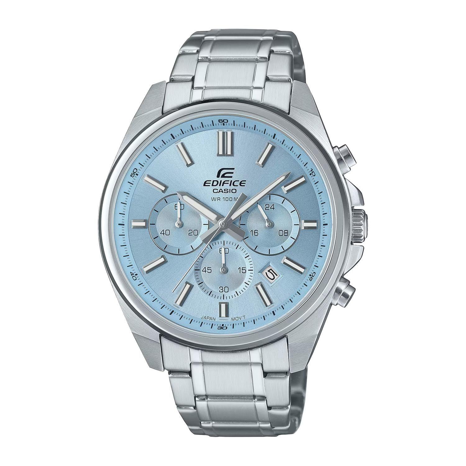 Reloj EDIFICE EFV-650D-2BVUDF Acero Hombre Plateado-0