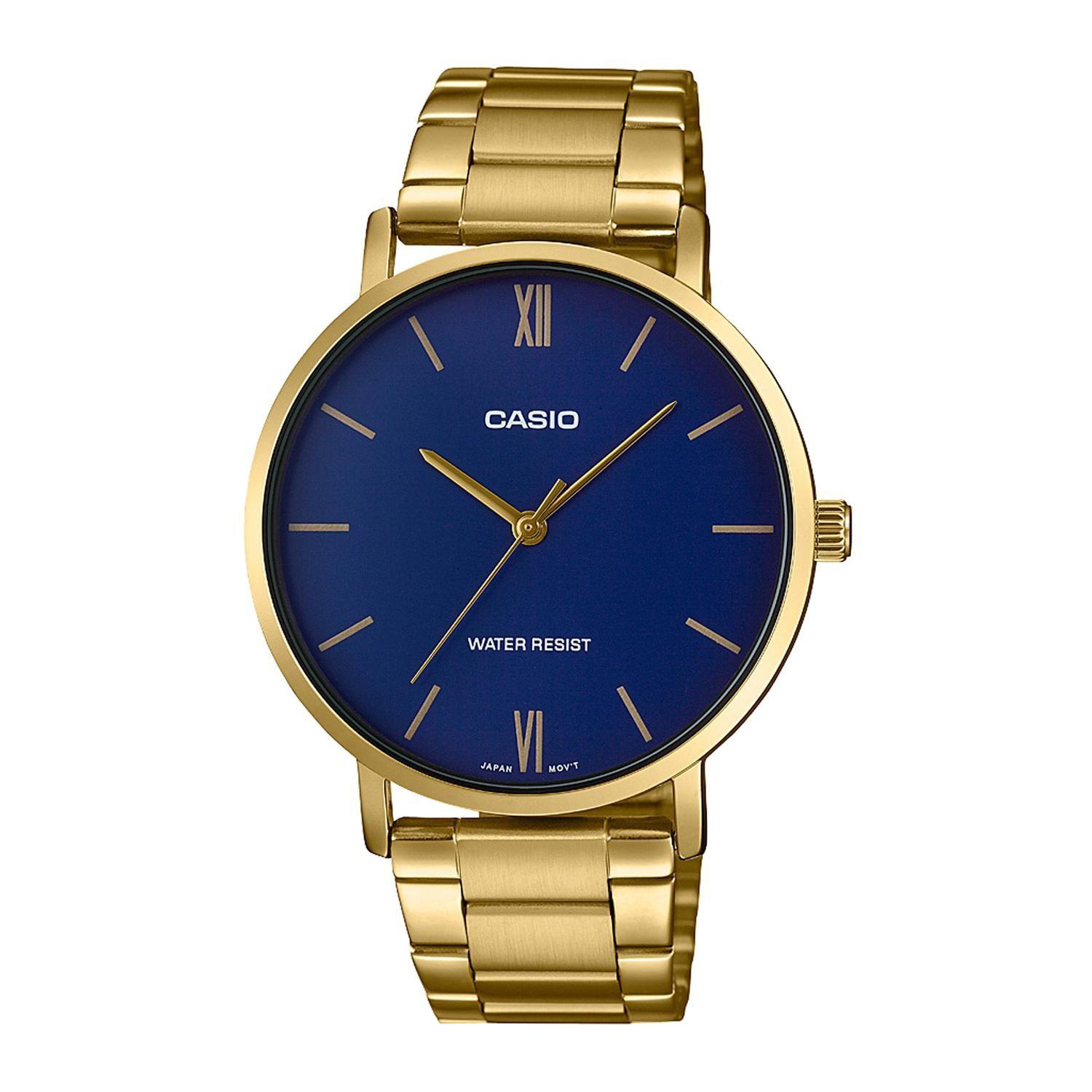 Reloj CASIO MTP-VT01G-2BUDF Acero Hombre Dorado-0
