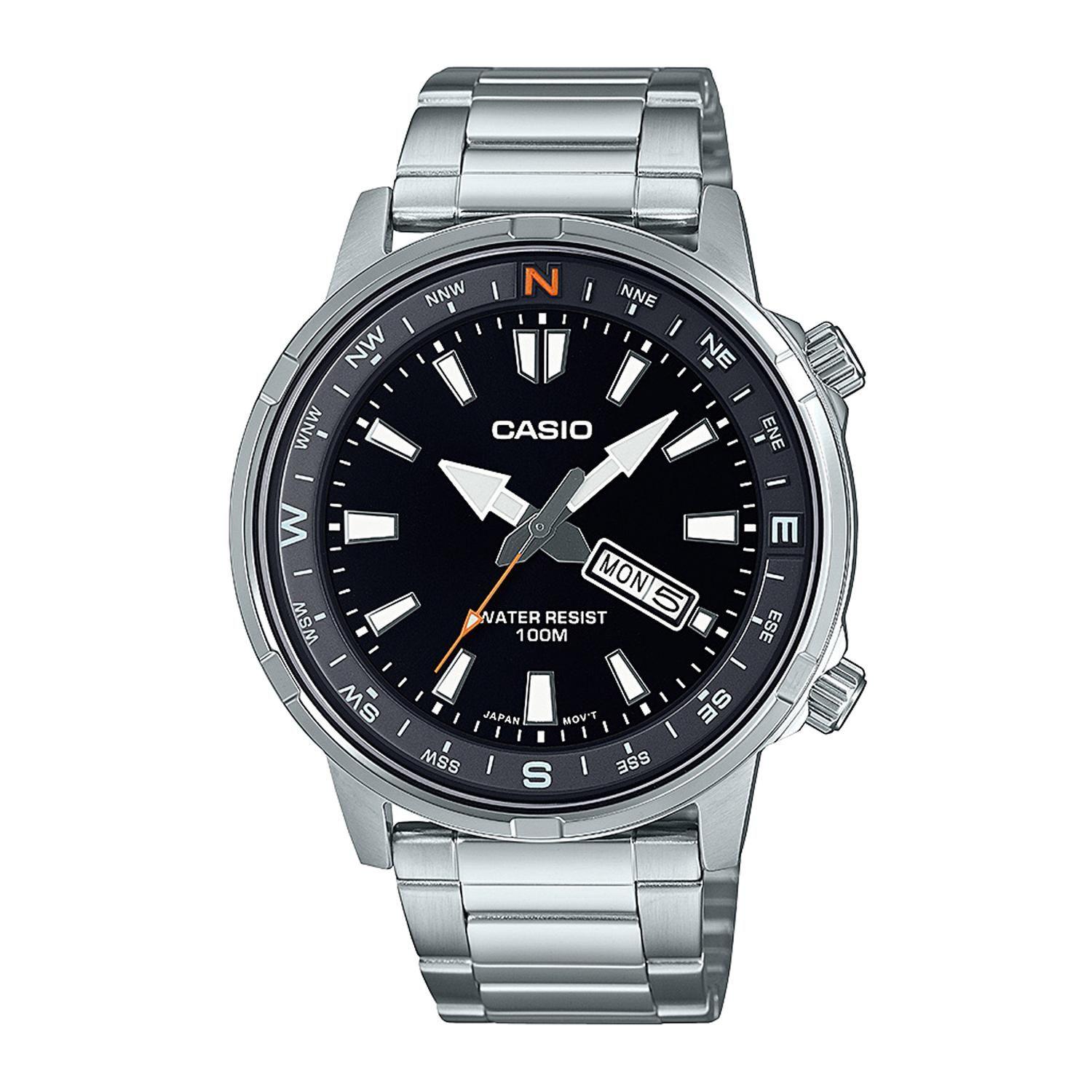 Reloj CASIO MTD-130D-1A4VDF Acero Hombre Plateado-0