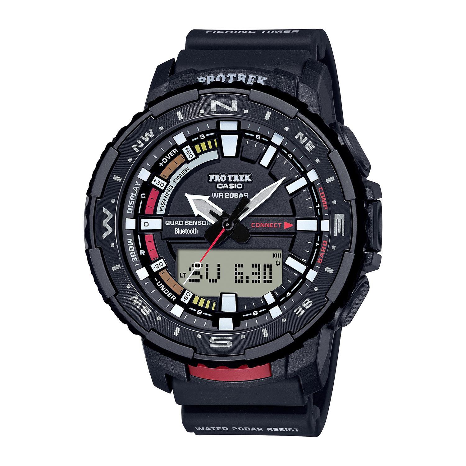 Reloj PROTREK PRT-B70-1DR Resina/Aluminio Hombre Negro-0