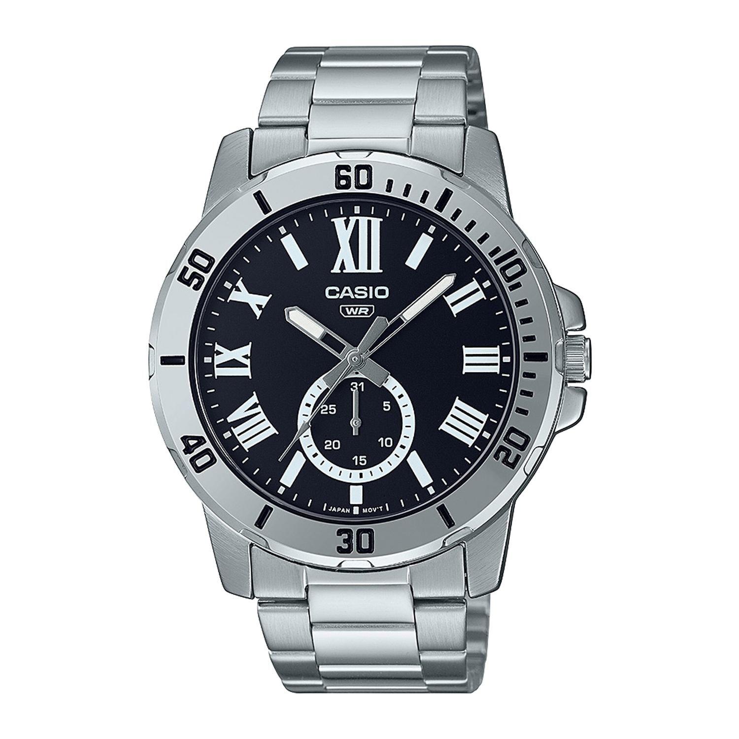 Reloj CASIO MTP-VD200D-1BUDF Acero Hombre Plateado-0