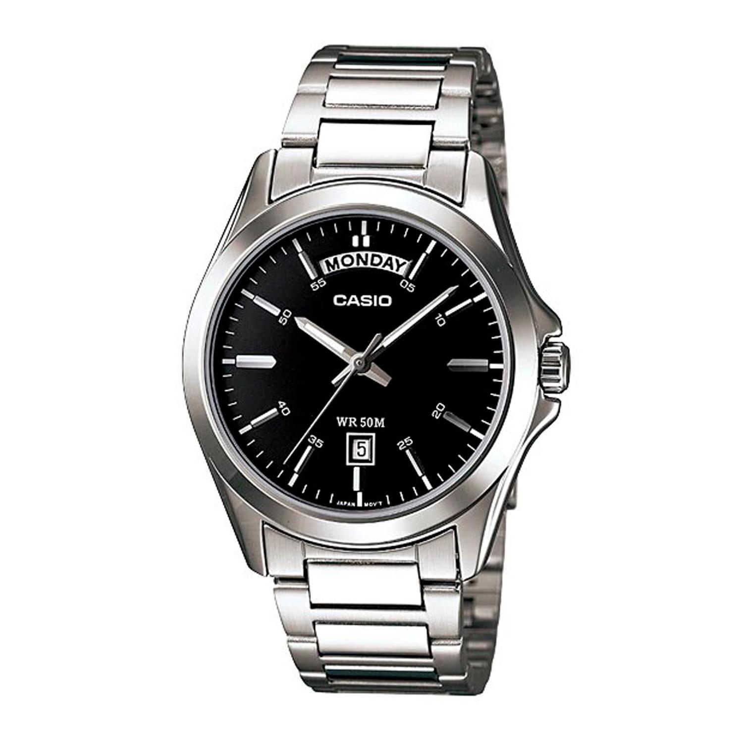 Reloj CASIO MTP-1370D-1A1VDF Acero Hombre Plateado-0