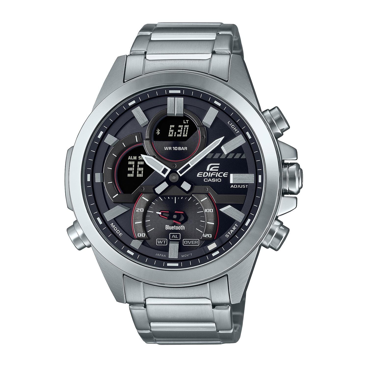Reloj EDIFICE ECB-30D-1ADF Acero Hombre Plateado-0