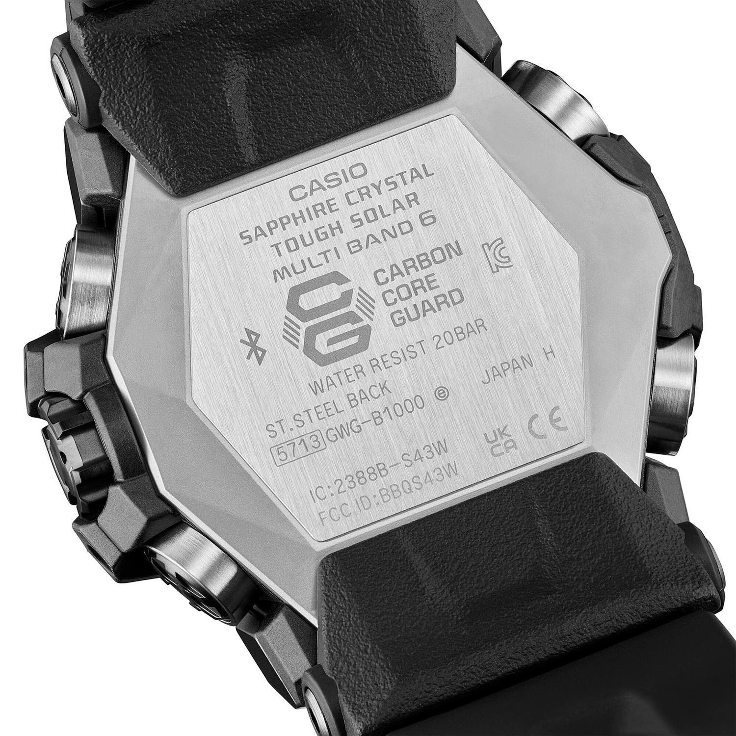 Reloj G-SHOCK GWG-B1000-1ADR Resina/Acero Hombre Negro-5