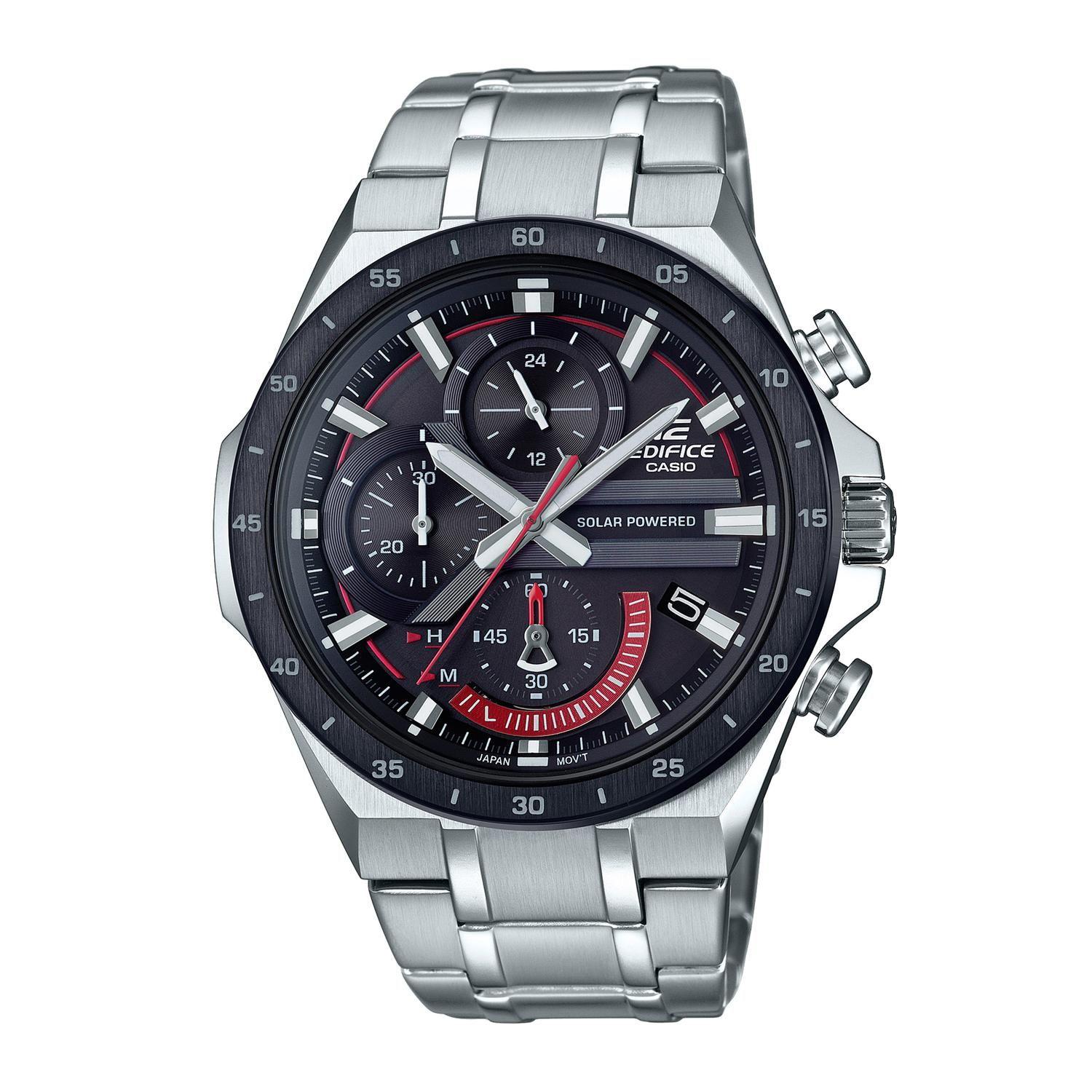 Reloj EDIFICE EQS-920DB-1AVUDF Acero Hombre Plateado-0