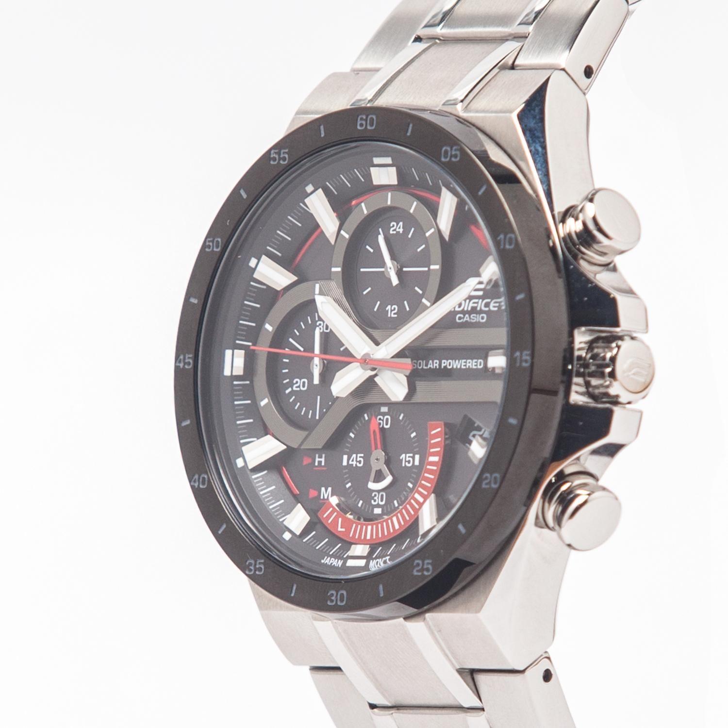 Reloj EDIFICE EQS-920DB-1AVUDF Acero Hombre Plateado-2