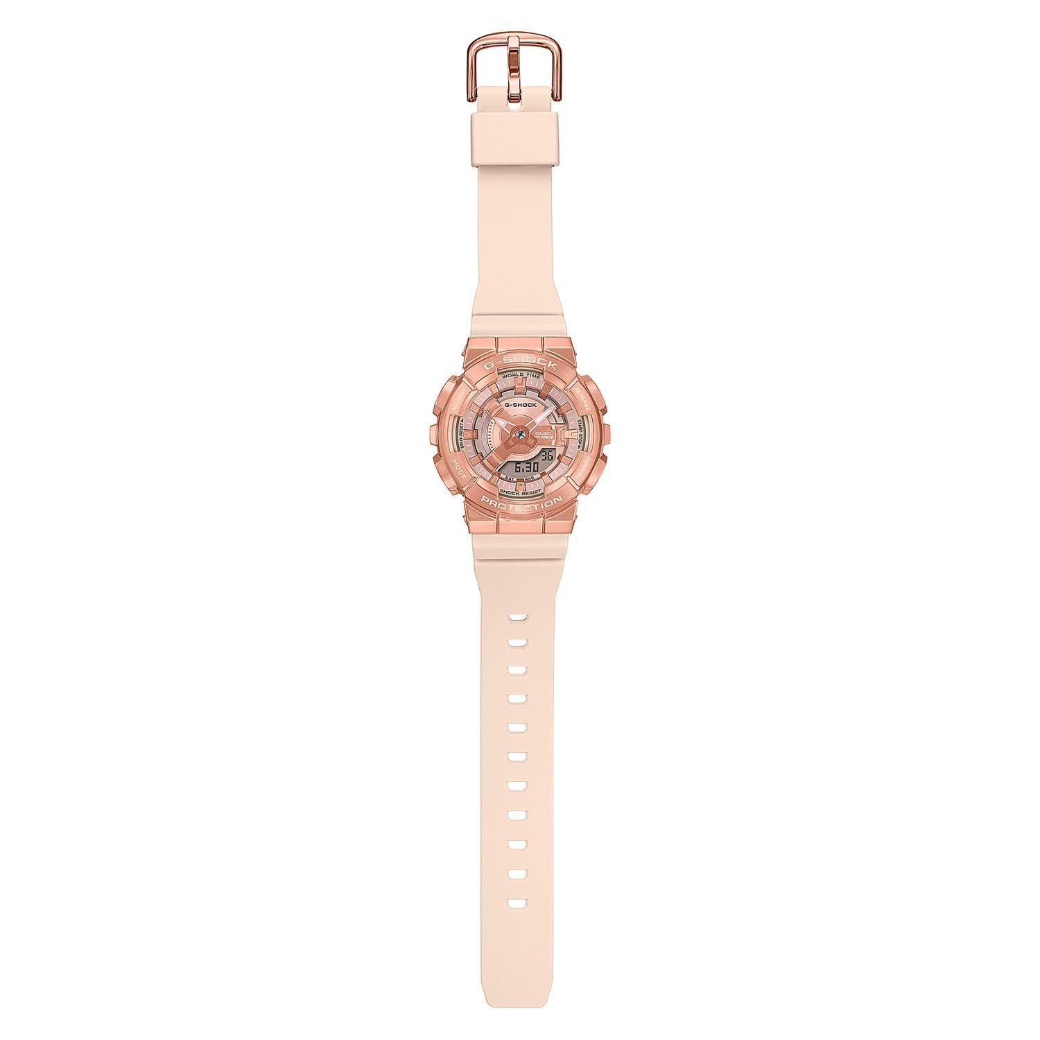 Reloj G-SHOCK GM-S110PG-4ADR Resina/Acero Mujer Oro Rosa-6