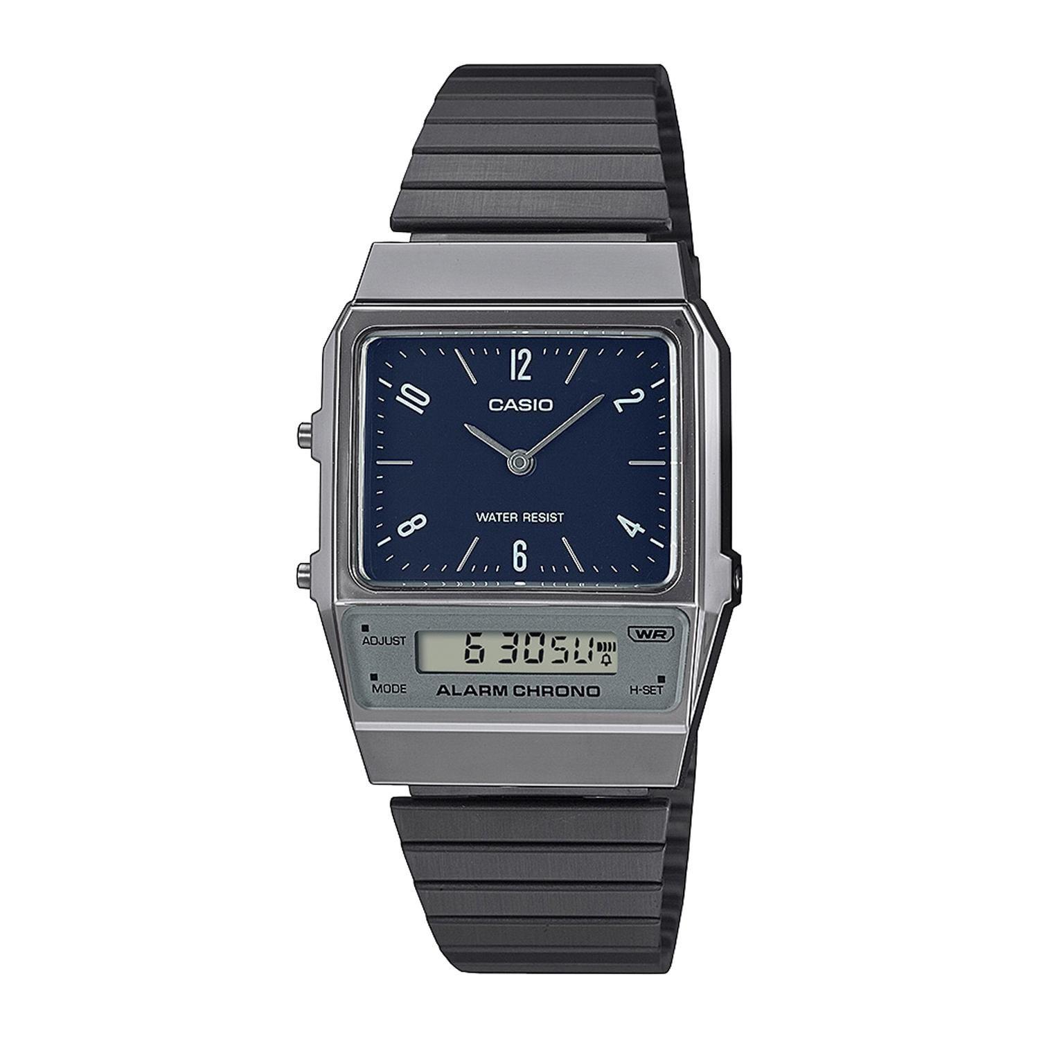 Reloj CASIO AQ-800EB-2ADF Resina/Cromado Juvenil Gris-0