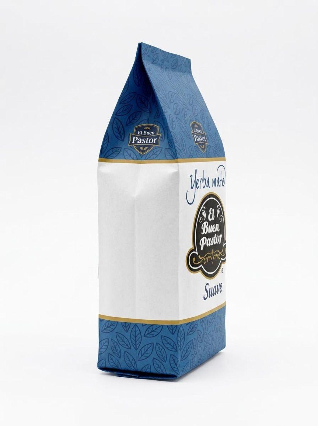 Yerba Mate El Buen Pastor Tradicional Suave 500g sin gluten-1