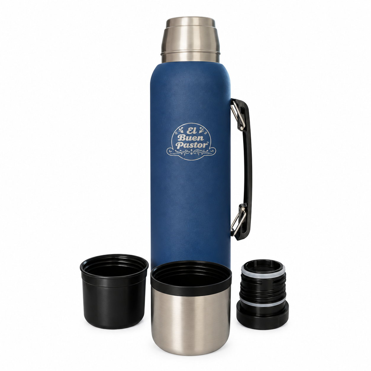 Termo Clásico Azul 1.2 LT Acero Inox El Buen Pastor-1