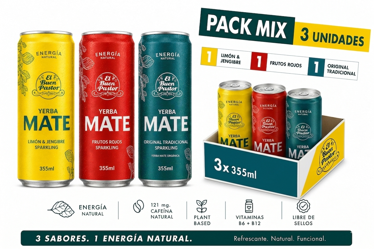 Mix Bebida Energizante Natural El Buen Pastor 355ml-0