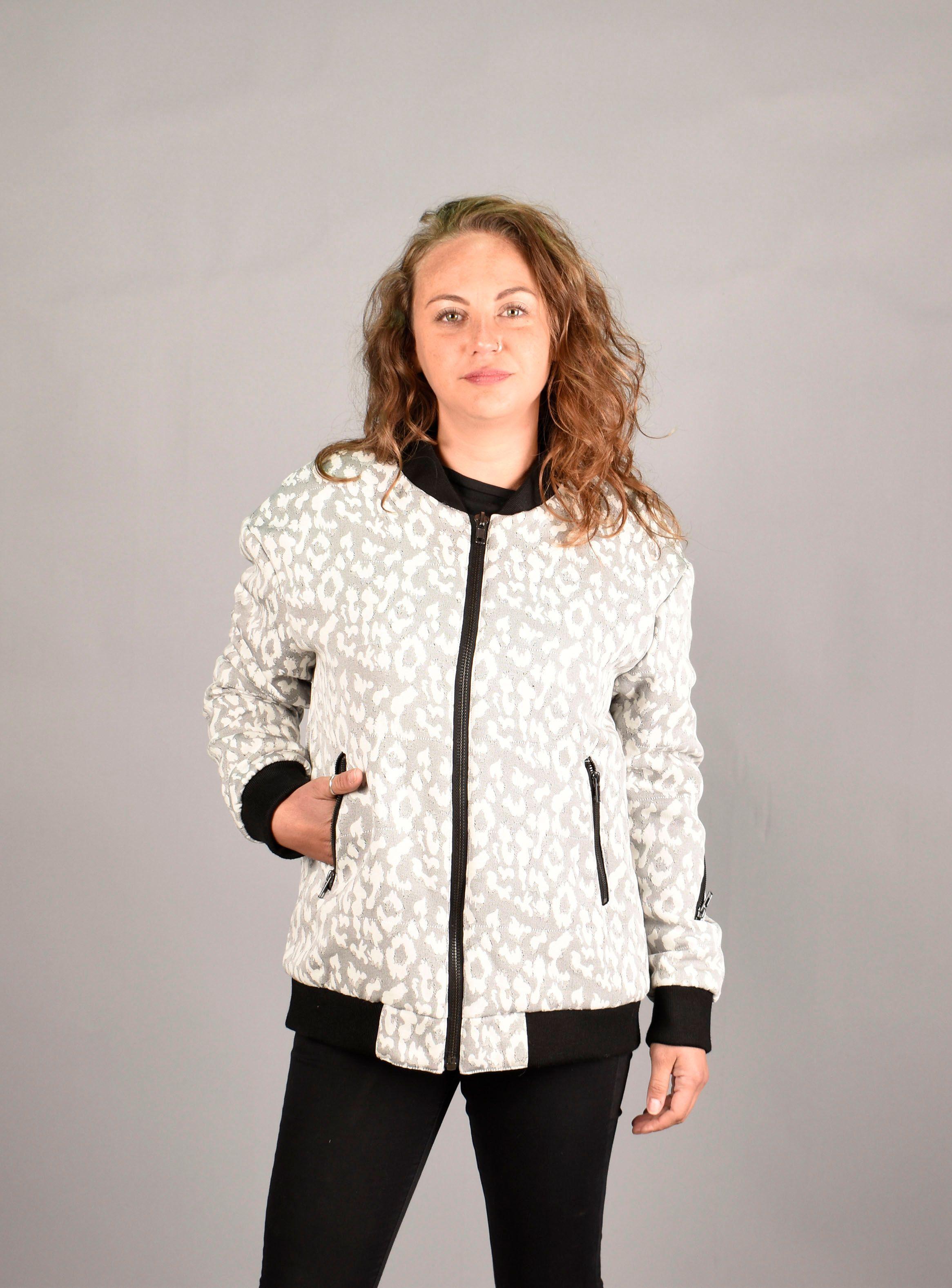 Abrigo Mujer Algodón Negro S-0