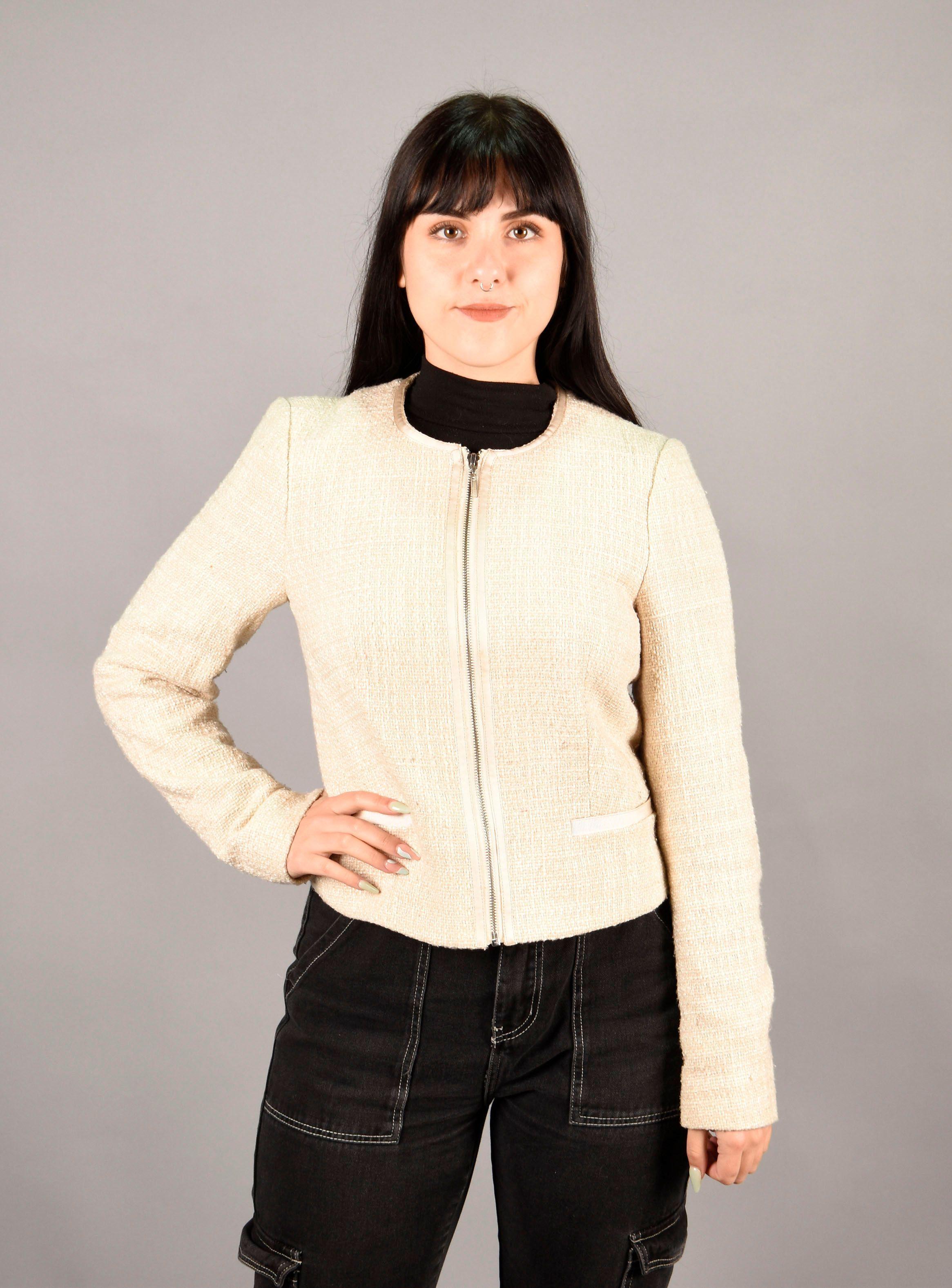 Chaqueta Mujer Poliéster Esprit Beige 38-0