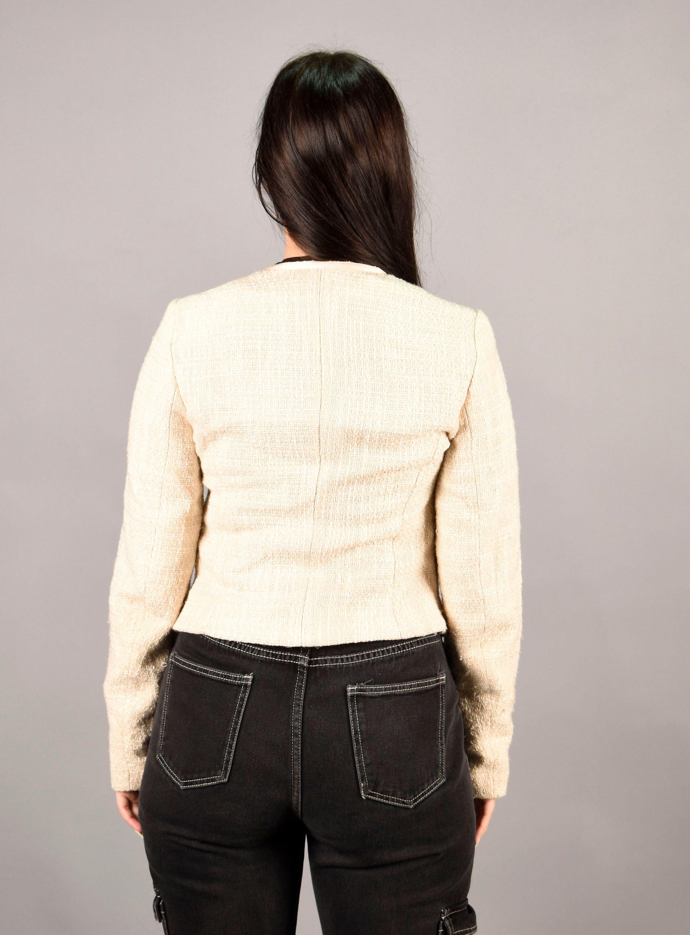 Chaqueta Mujer Poliéster Esprit Beige 38-3