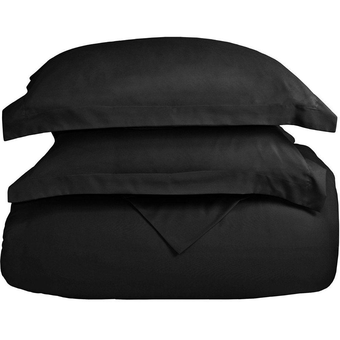 FUNDA DE PLUMON NEGRA 2 PLAZAS-0