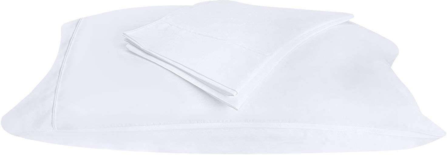 PACK DE FUNDAS DE ALMOHADAS BLANCAS 200 HILOS-0