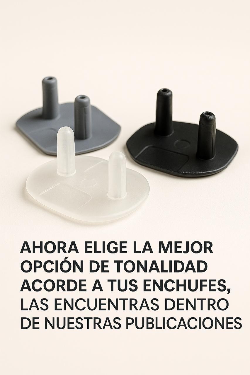 Cubre enchufe Protector para conexión chilena, 12 unidades por paquete-3