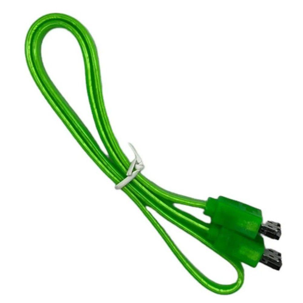Cable Esata A Esata 50cm Transferencia De Datos Alta Velocid Color Verde-0