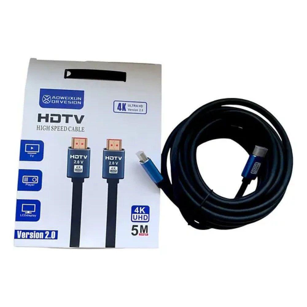 Cable Hdmi 5 Metros 2.0 4K Hdtv Alta Velocidad-2